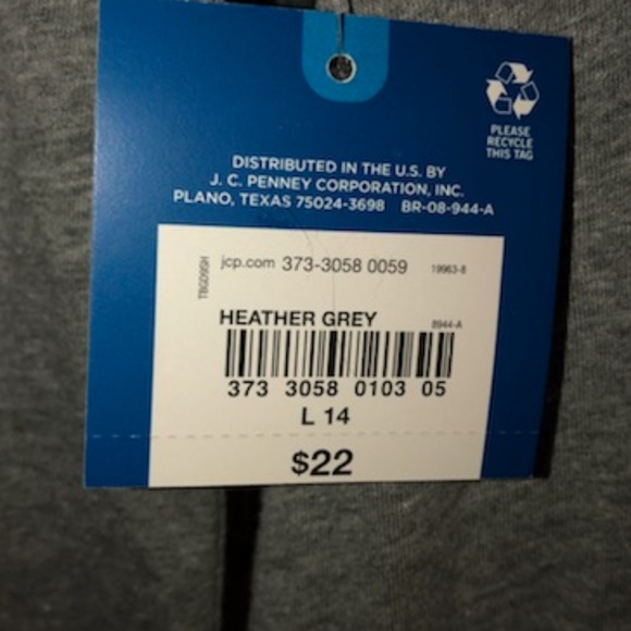 💥 BOGO NWT Long Slv Graphic Tee Size L 14 - Picture 6 of 6